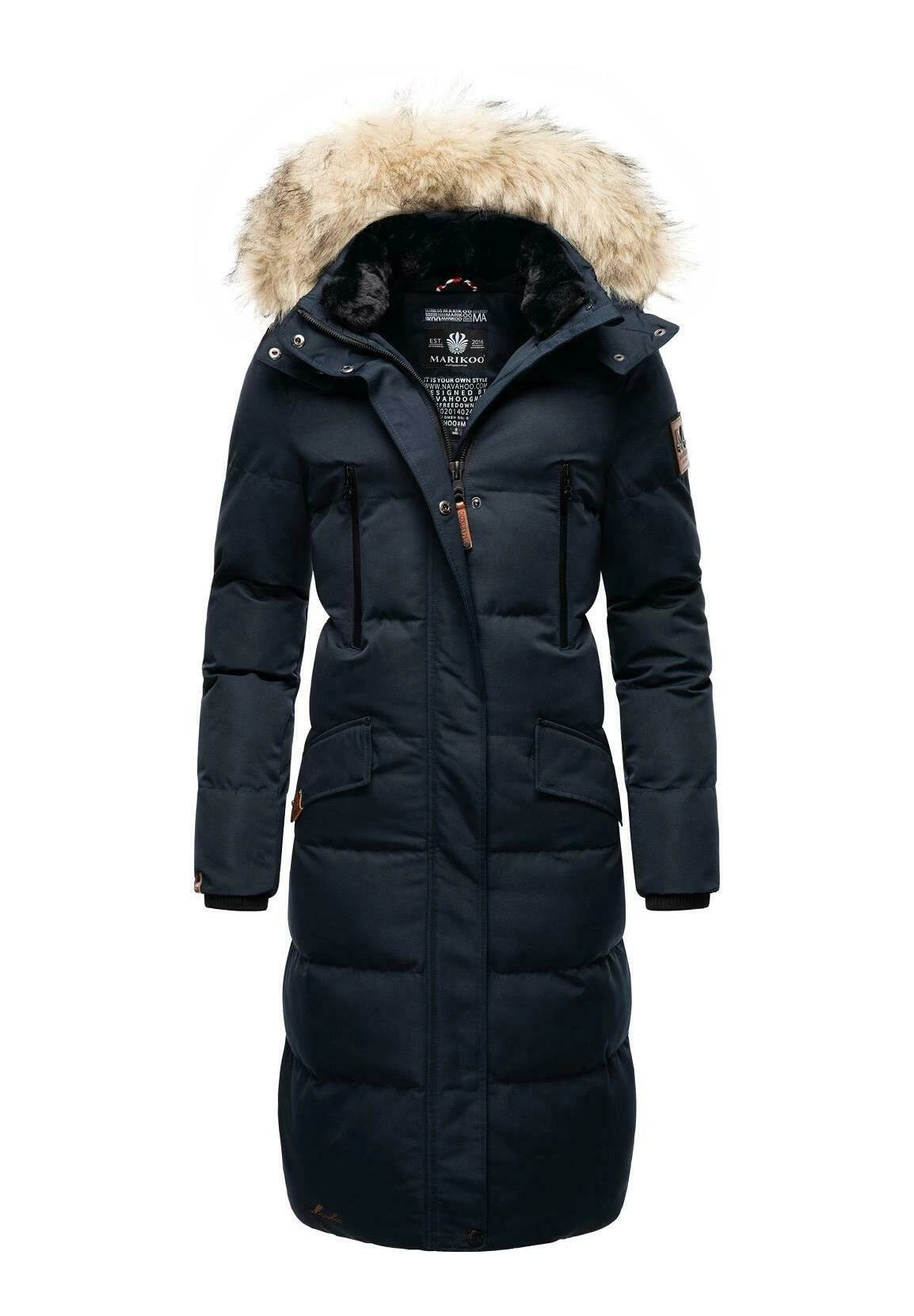 Marikoo Cappotto InvernaleDark Blue Donna Cappotti M5M21U017-K11 1 Marikoo Cappotto InvernaleDark Blue Donna Cappotti M5M21U017-K11