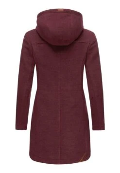Marikoo Leilaniaa - Cappotto Invernale - Bordeaux Melange -Marikoo Negozio 074808beb3af43418ade16675d97310b