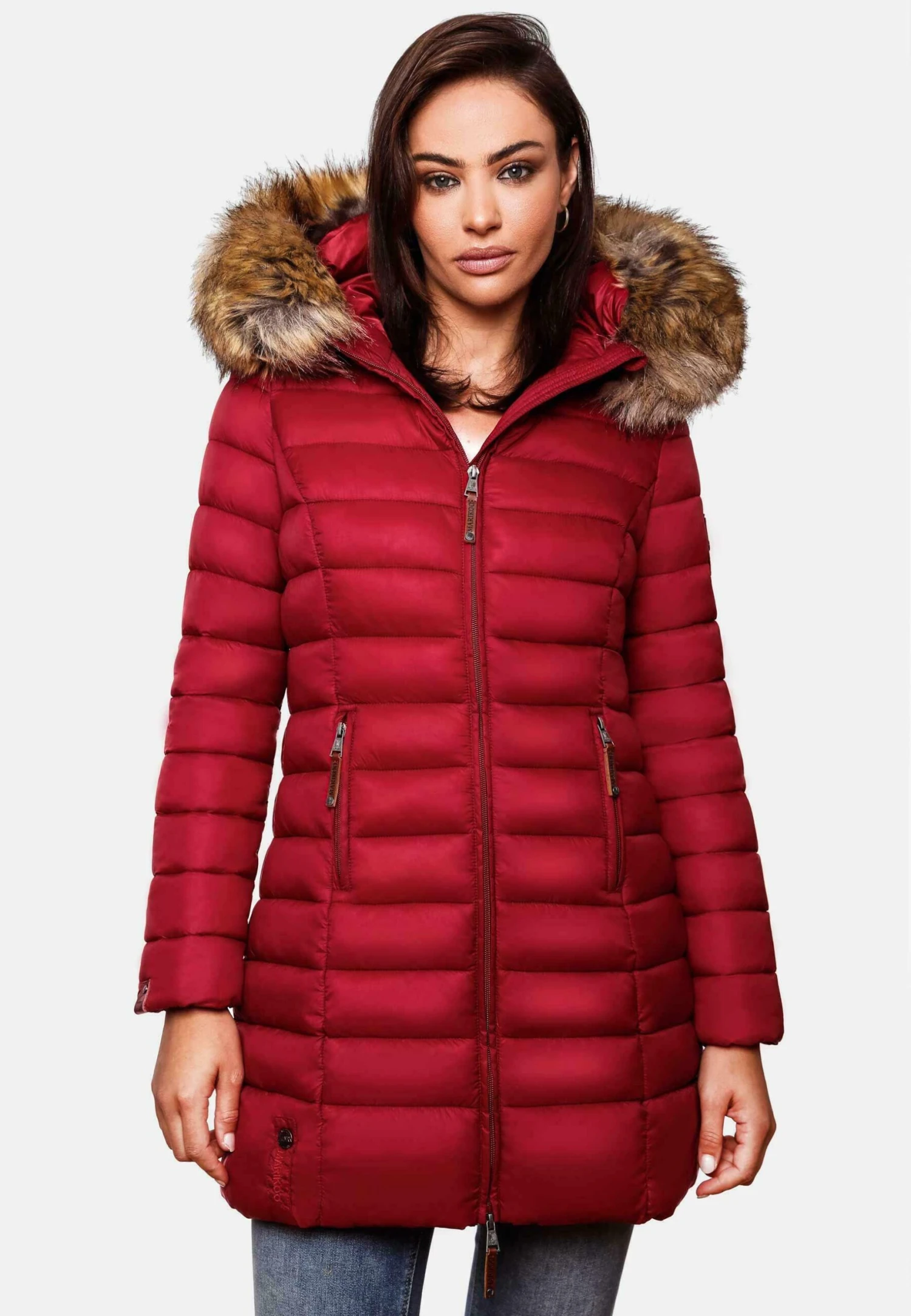 Marikoo SteppCappotto InvernaleBlood Red Donna Cappotti M5M21U001-G16 1 Marikoo SteppCappotto InvernaleBlood Red Donna Cappotti M5M21U001-G16