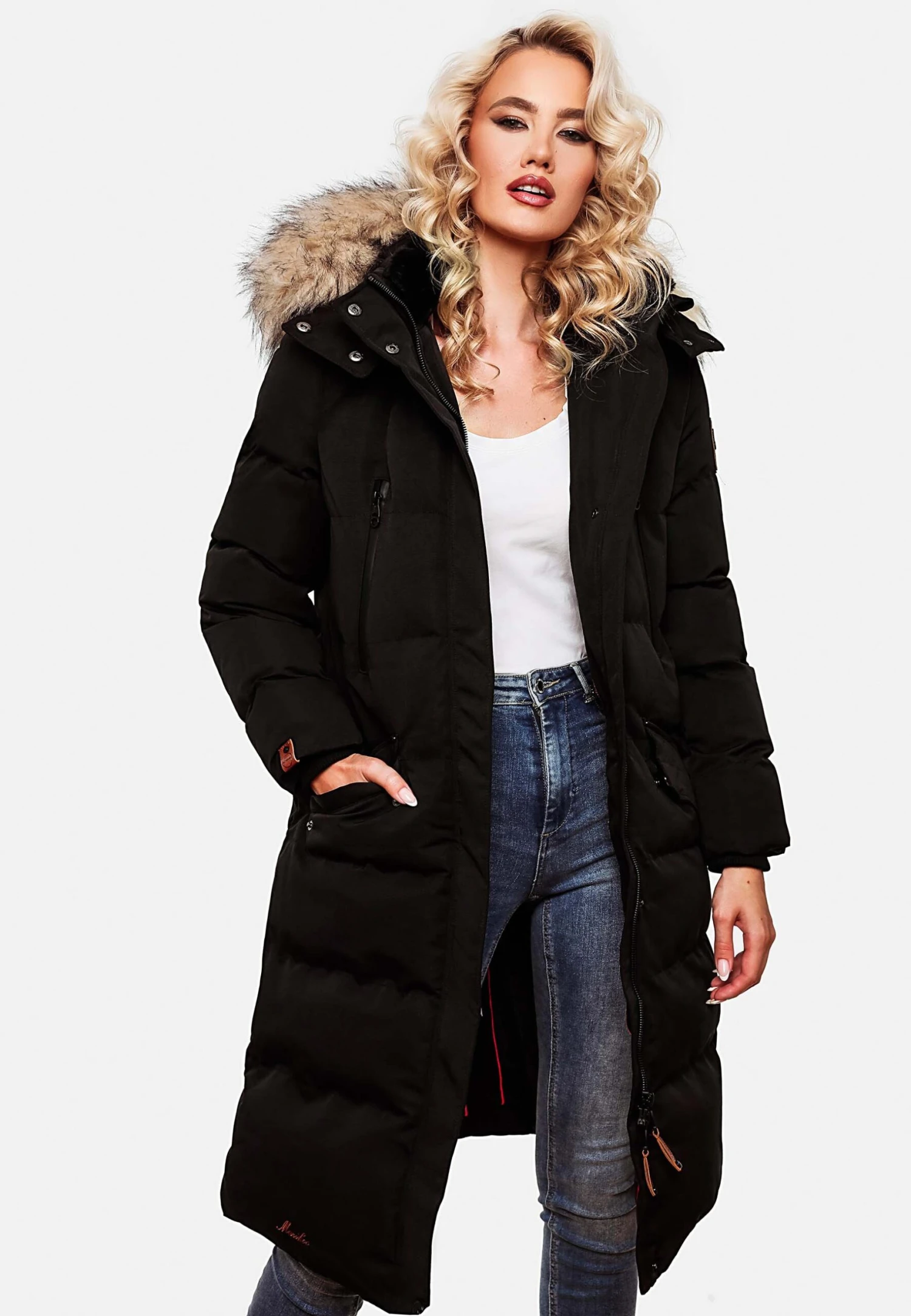 Marikoo Cappotto Invernale - Black 4 Marikoo Cappotto Invernale - Black - immagine 4
