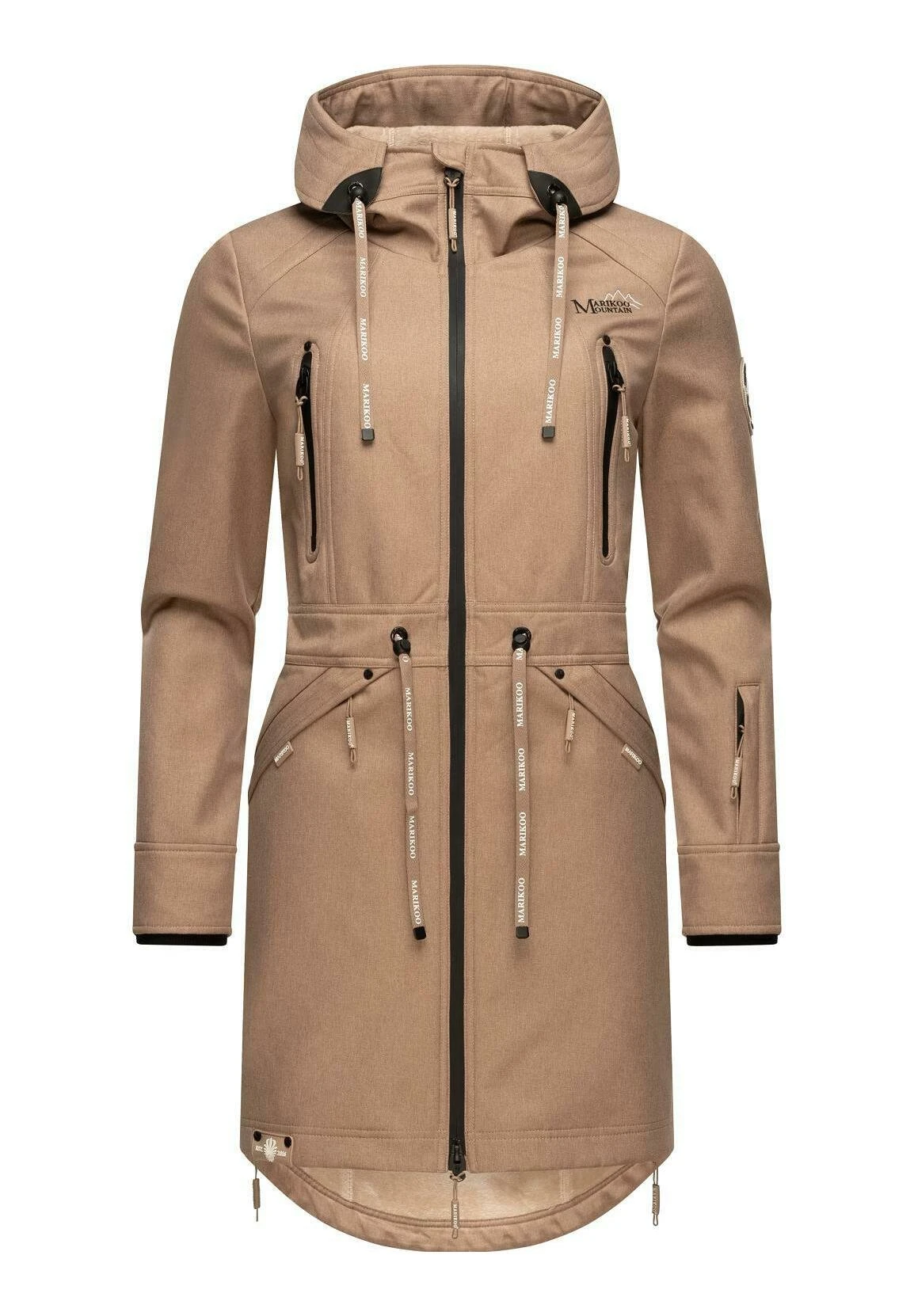 Marikoo Racquelle - Parka - Taupe Grey 9 Marikoo Racquelle - Parka - Taupe Grey - immagine 9