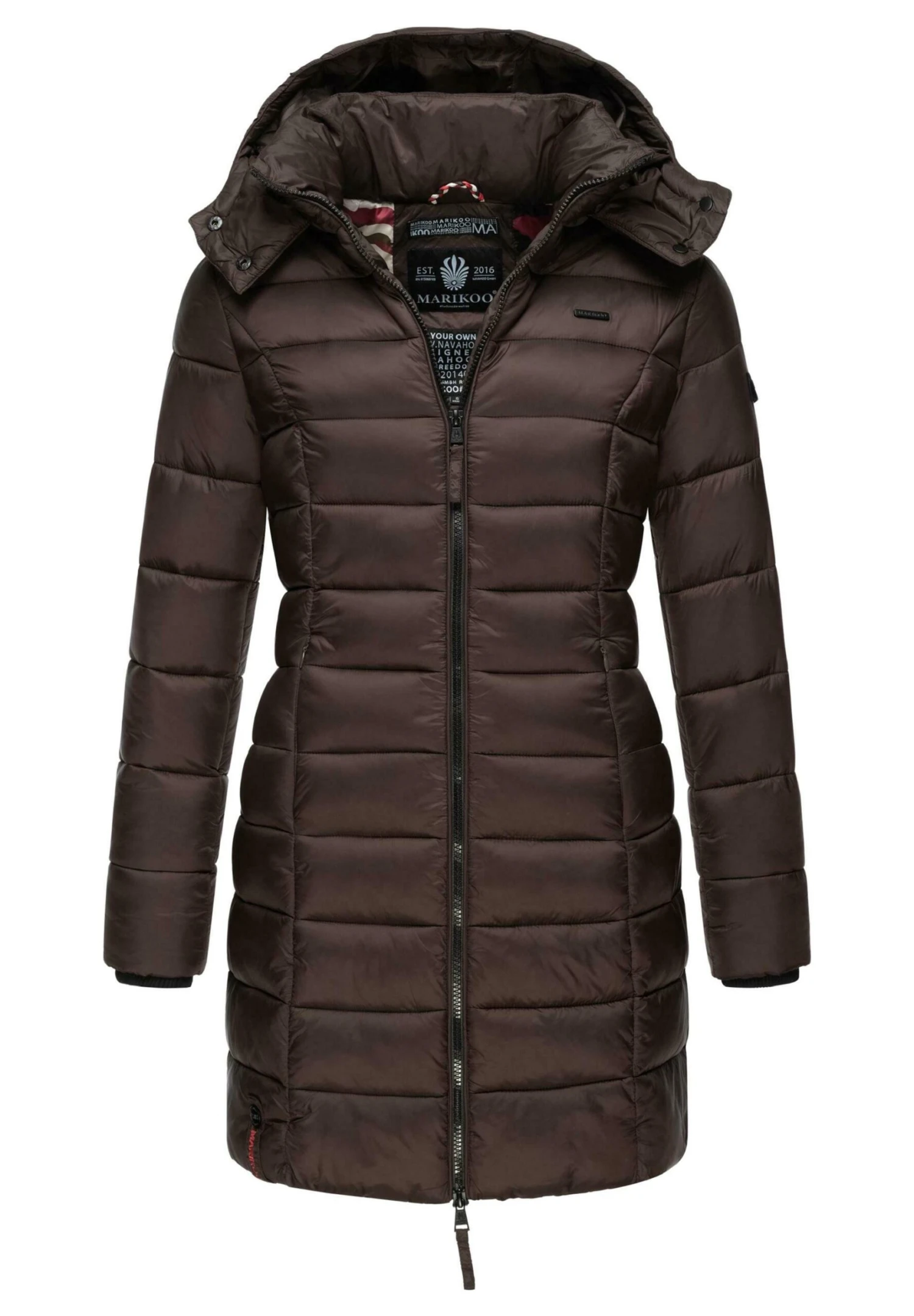 Marikoo AbendsternchenCappotto InvernaleDark Choco Donna Cappotti M5M21U00K-O14 1 Marikoo AbendsternchenCappotto InvernaleDark Choco Donna Cappotti M5M21U00K-O14