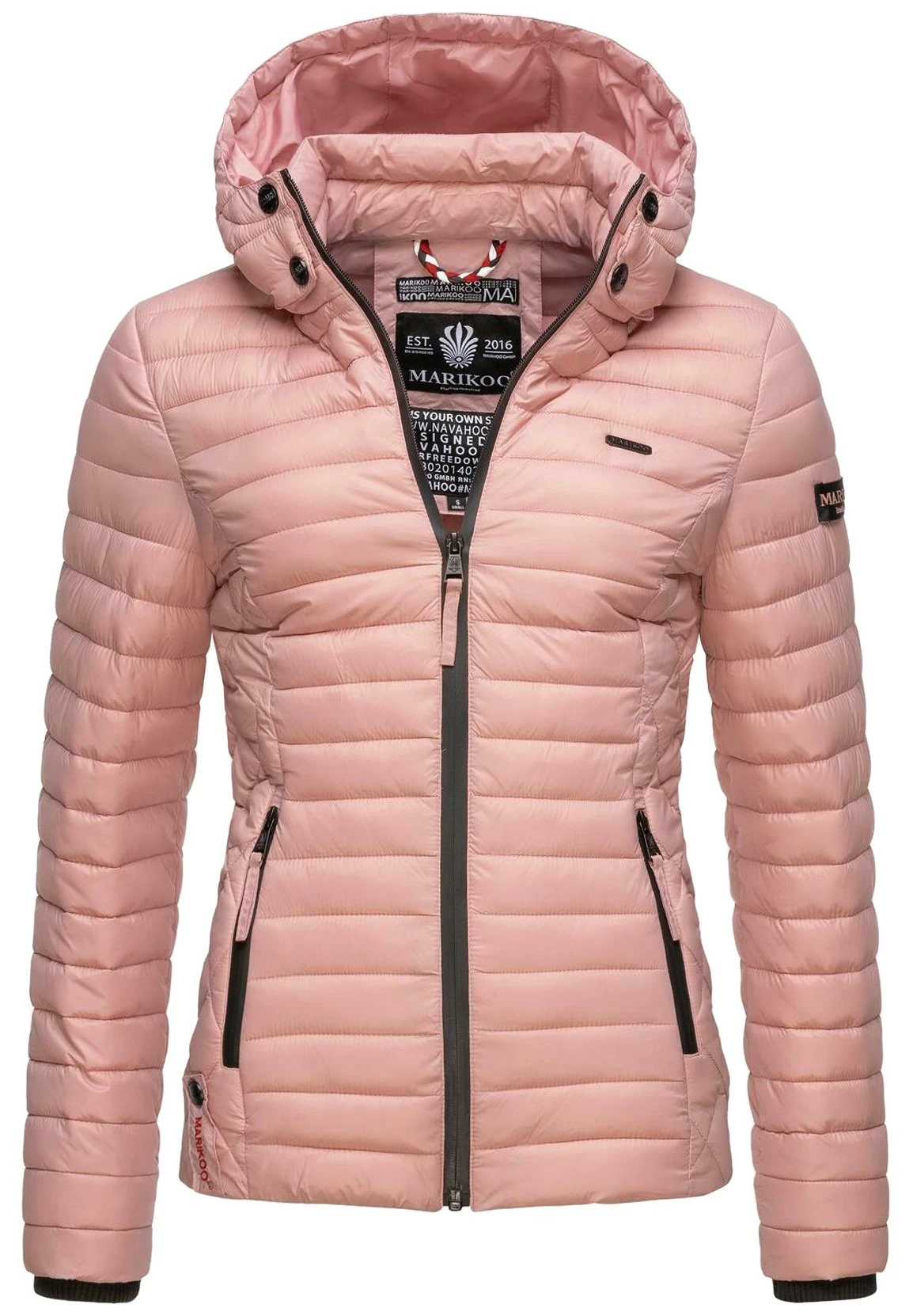 Marikoo SamtpfoteGiacca Da Mezza StagionePowder Rose Donna Giacche E Blazer M5M21U004-O13 5 Marikoo SamtpfoteGiacca Da Mezza StagionePowder Rose Donna Giacche E Blazer M5M21U004-O13 - immagine 5