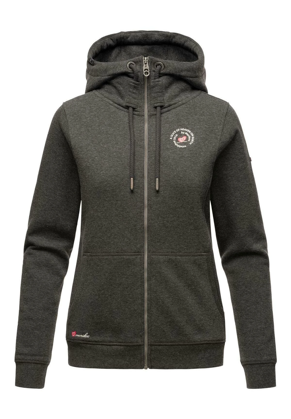 Marikoo SetsunaaFelpa Con ZipDarkgreymelange Donna Felpe M5M21J001-C11 1 Marikoo SetsunaaFelpa Con ZipDarkgreymelange Donna Felpe M5M21J001-C11