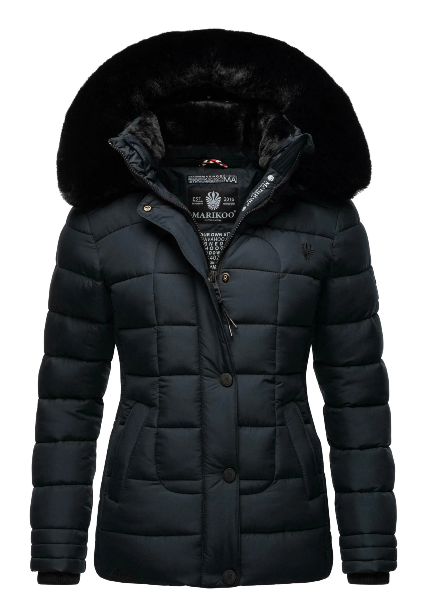 Marikoo QesraaGiacca InvernaleDark Blue Donna Giacche E Blazer M5M21U01E-K11 1 Marikoo QesraaGiacca InvernaleDark Blue Donna Giacche E Blazer M5M21U01E-K11