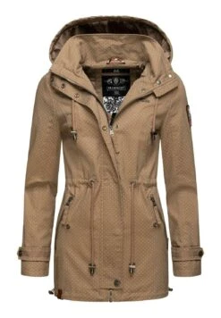 Marikoo NyokooParkaTaupe Dots Donna Cappotti M5M21G00F-B11