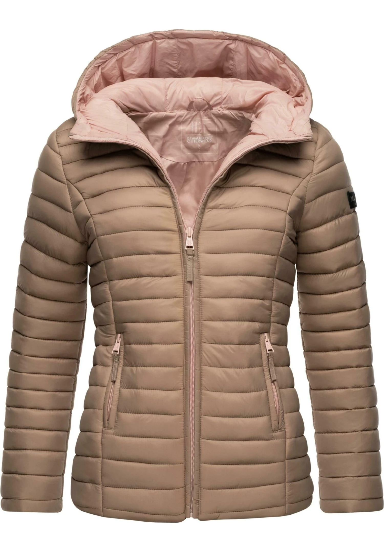 Marikoo AsraaGiacca Da Mezza StagioneTaupe Donna Giacche E Blazer M5M21U00Z-B11 1 Marikoo AsraaGiacca Da Mezza StagioneTaupe Donna Giacche E Blazer M5M21U00Z-B11