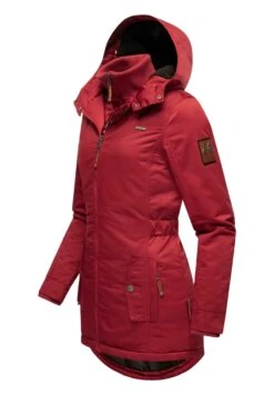 Marikoo SanakooCappotto InvernaleBlood Red Donna Cappotti M5M21U00P-G12 -Marikoo Negozio 2bb5557475684c588145aa50c157bbb6