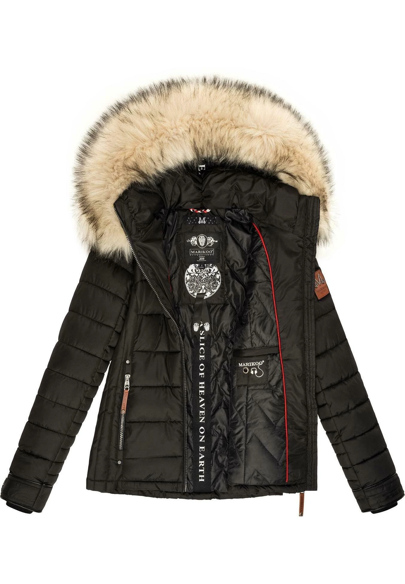 Marikoo Lerikaa - Giacca Invernale - Black 5 Marikoo Lerikaa - Giacca Invernale - Black - immagine 5
