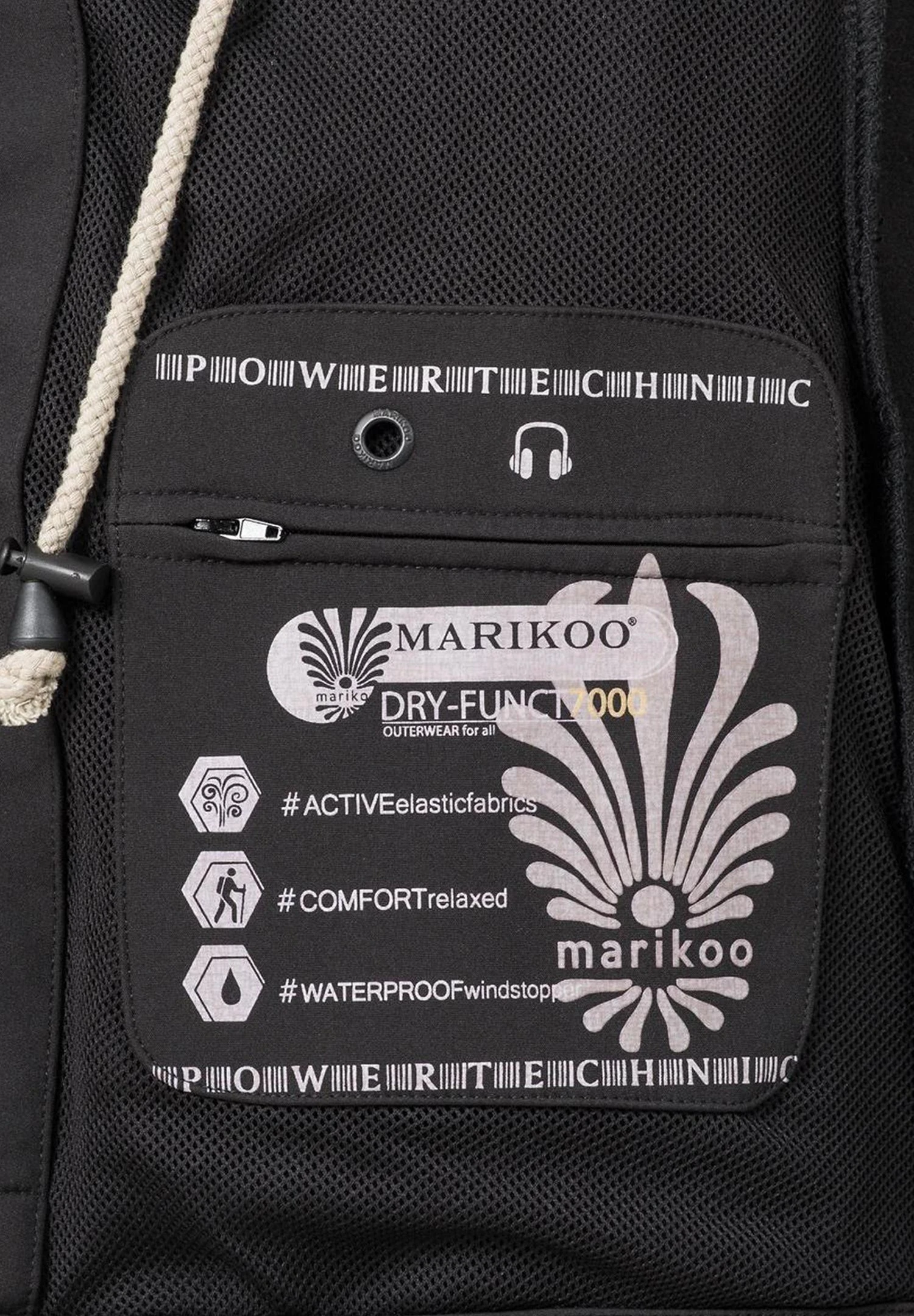 Marikoo Zimtzicke - Parka - Black 6 Marikoo Zimtzicke - Parka - Black - immagine 6