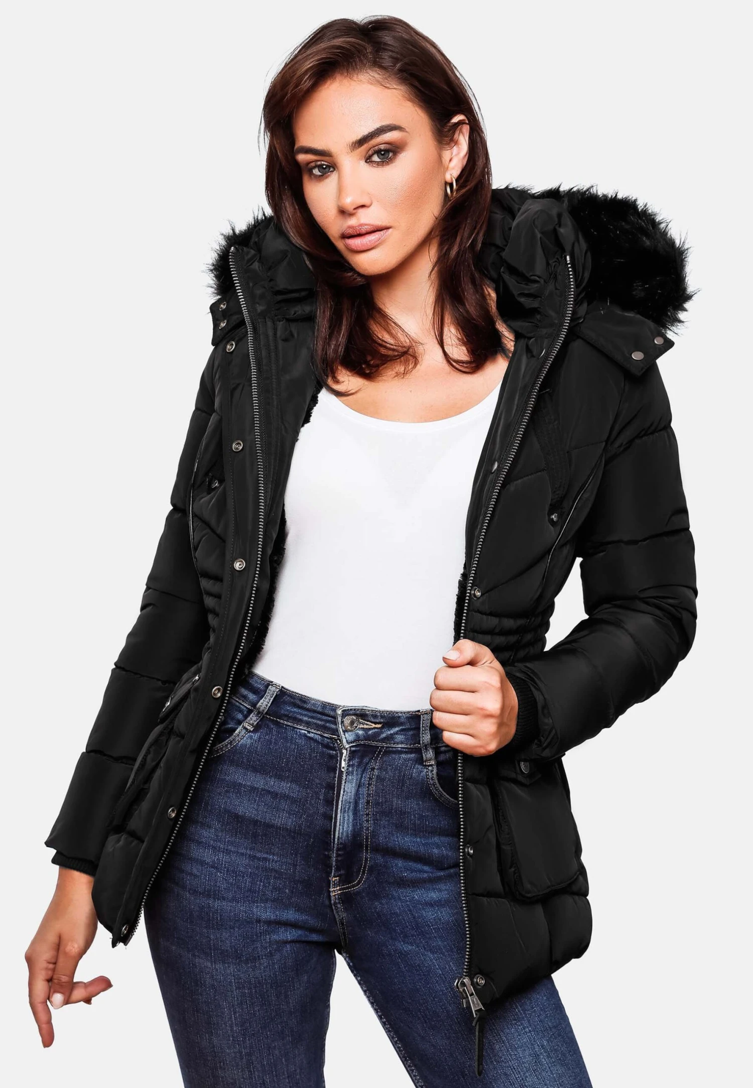 Marikoo VanillaGiacca InvernaleBlack Donna Giacche E Blazer M5M21U00E-Q11 3 Marikoo VanillaGiacca InvernaleBlack Donna Giacche E Blazer M5M21U00E-Q11 - immagine 3
