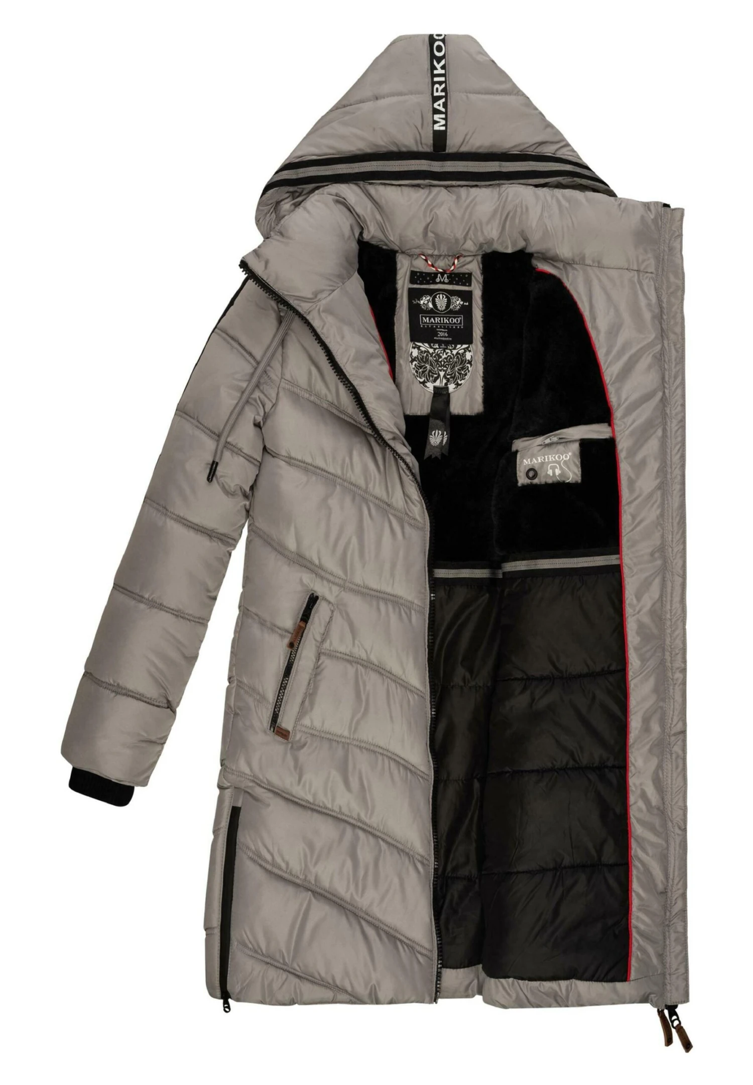 Marikoo Armasa - Cappotto Invernale - Zinc Grey 7 Marikoo Armasa - Cappotto Invernale - Zinc Grey - immagine 7