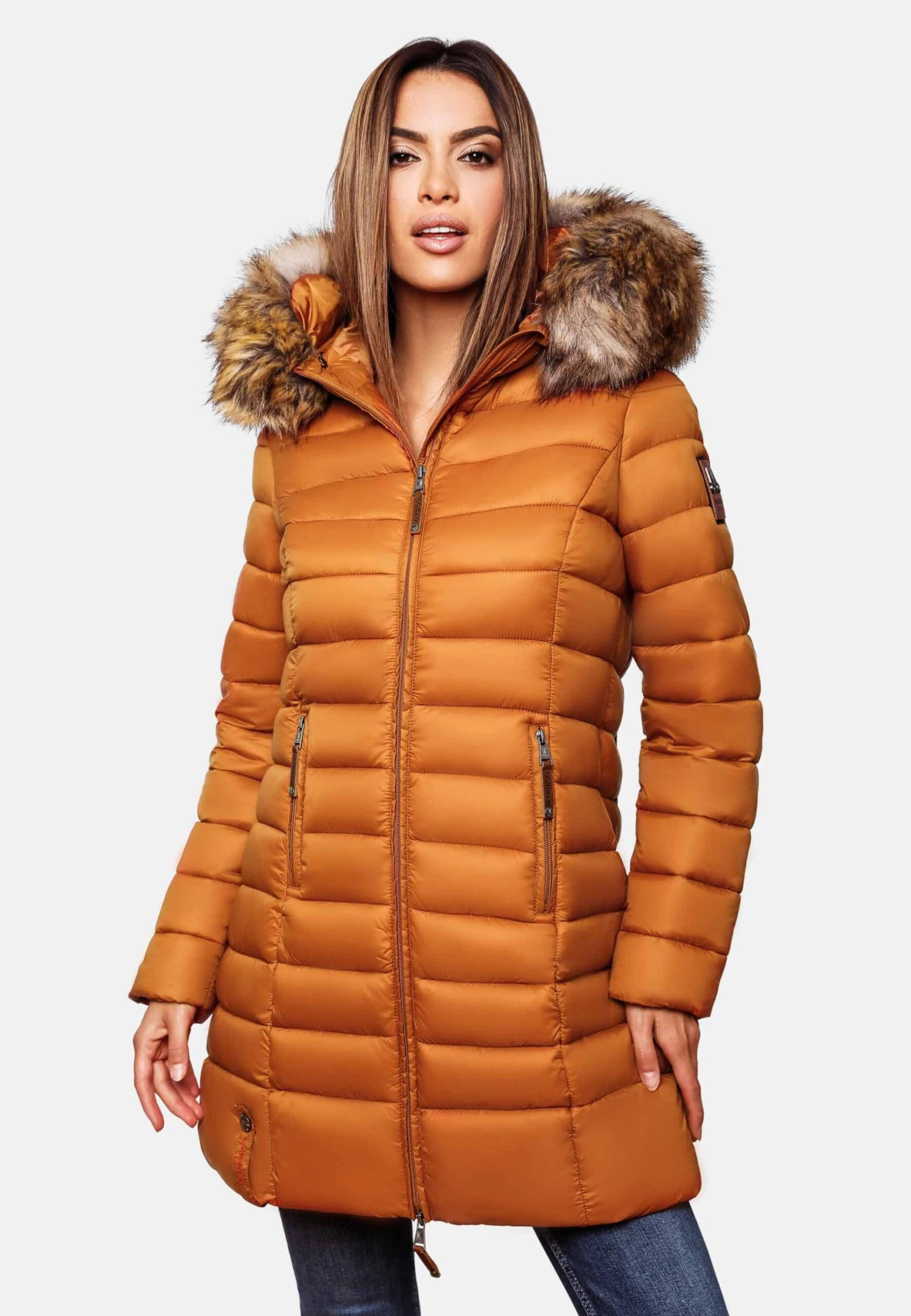 Marikoo SteppCappotto InvernaleRusty Cinnamon Donna Cappotti M5M21U001-O12 1 Marikoo SteppCappotto InvernaleRusty Cinnamon Donna Cappotti M5M21U001-O12