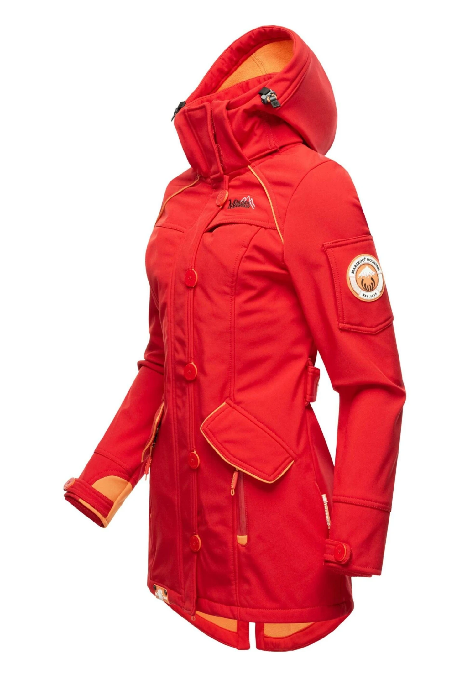 Marikoo Soulinaa - Parka - Light Red 2 Marikoo Soulinaa - Parka - Light Red - immagine 2