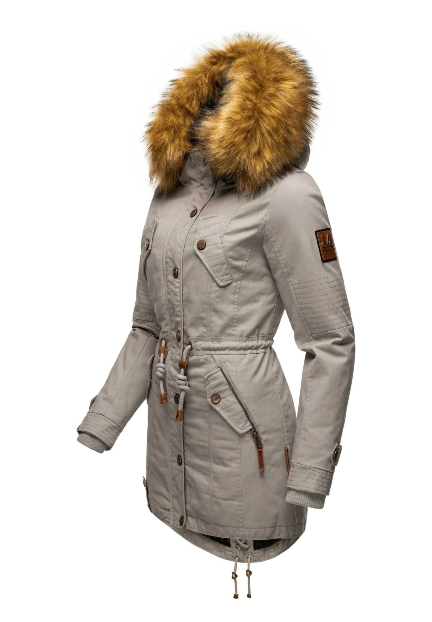 Marikoo Viva Cappotto InvernaleZinc Grey Donna Cappotti M5M21U00N-C13 2 Marikoo Viva Cappotto InvernaleZinc Grey Donna Cappotti M5M21U00N-C13 - immagine 2