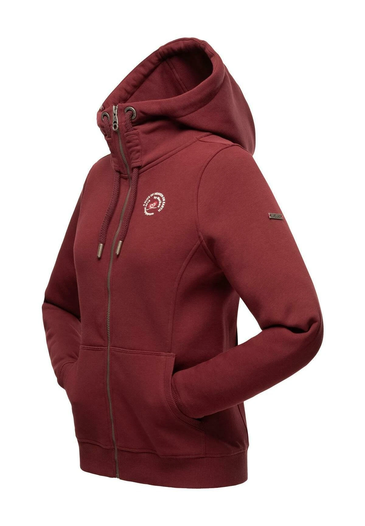 Marikoo SetsunaaFelpa Con ZipBordeaux Donna Felpe M5M21J001-G11 7 Marikoo SetsunaaFelpa Con ZipBordeaux Donna Felpe M5M21J001-G11 - immagine 7