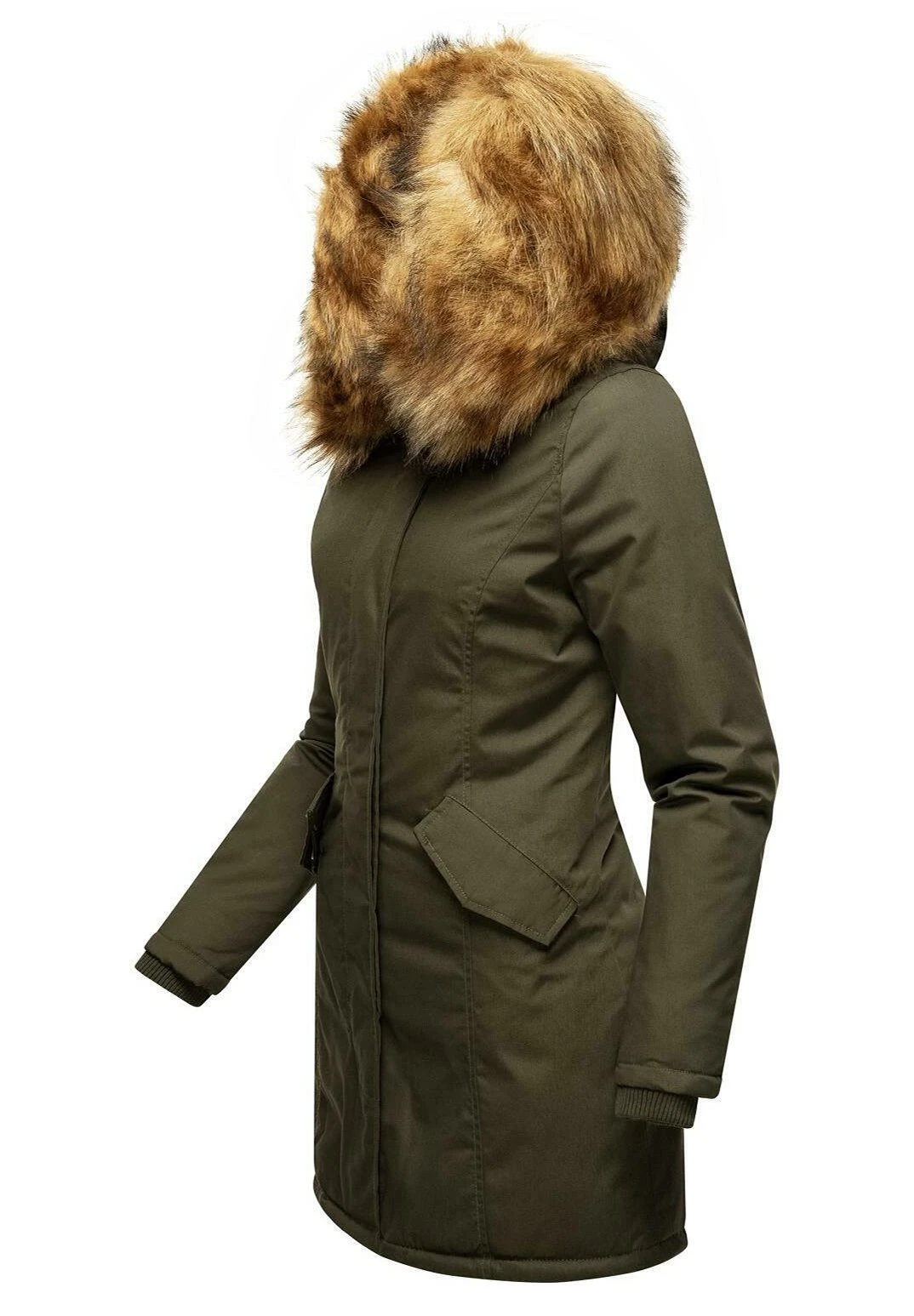 Marikoo KarmaaCappotto InvernaleOlive Donna Cappotti M5M21U002-N11 2 Marikoo KarmaaCappotto InvernaleOlive Donna Cappotti M5M21U002-N11 - immagine 2