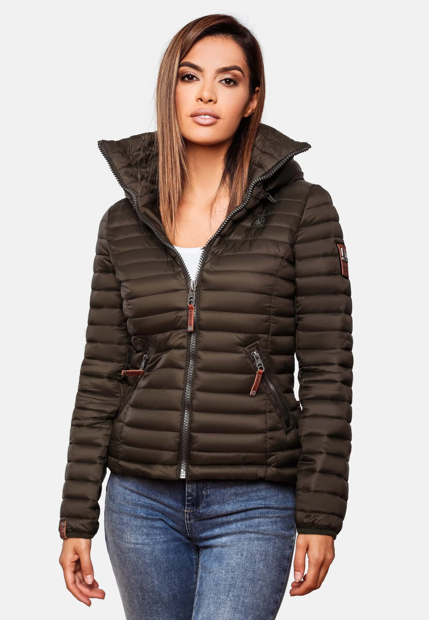 Marikoo LowenbabyGiacca Da Mezza StagioneDark Grey Donna Giacche E Blazer M5M21U00S-Q12 1 Marikoo LowenbabyGiacca Da Mezza StagioneDark Grey Donna Giacche E Blazer M5M21U00S-Q12