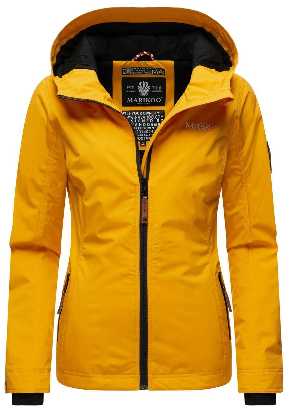 Marikoo BrombeereGiacca OutdoorDark Yellow Donna Giacche E Blazer M5M21U010-E11 1 Marikoo BrombeereGiacca OutdoorDark Yellow Donna Giacche E Blazer M5M21U010-E11