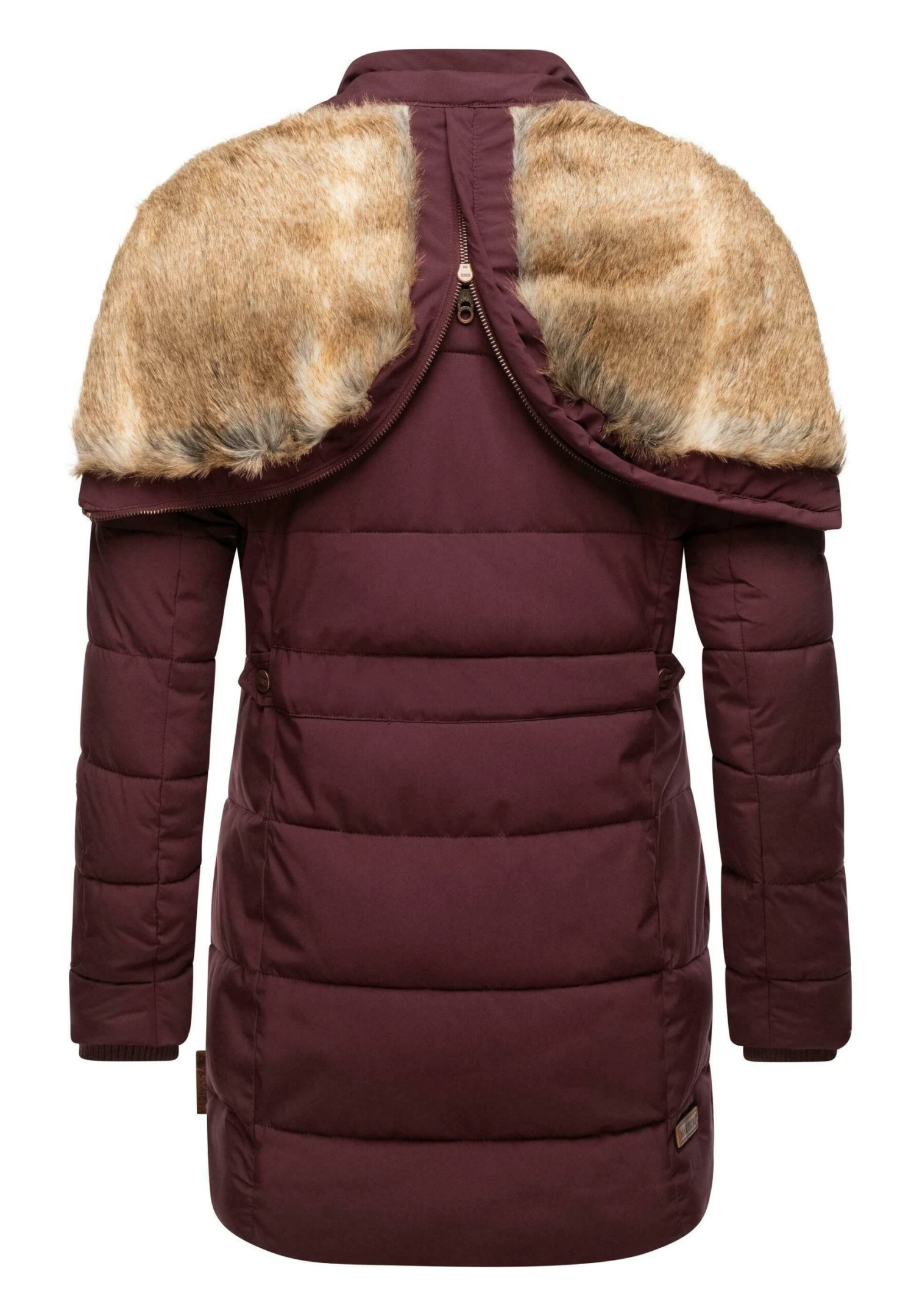 Marikoo LieblingsCappotto InvernaleDark Red Melange Donna Cappotti M5M21U00F-G12 3 Marikoo LieblingsCappotto InvernaleDark Red Melange Donna Cappotti M5M21U00F-G12 - immagine 3