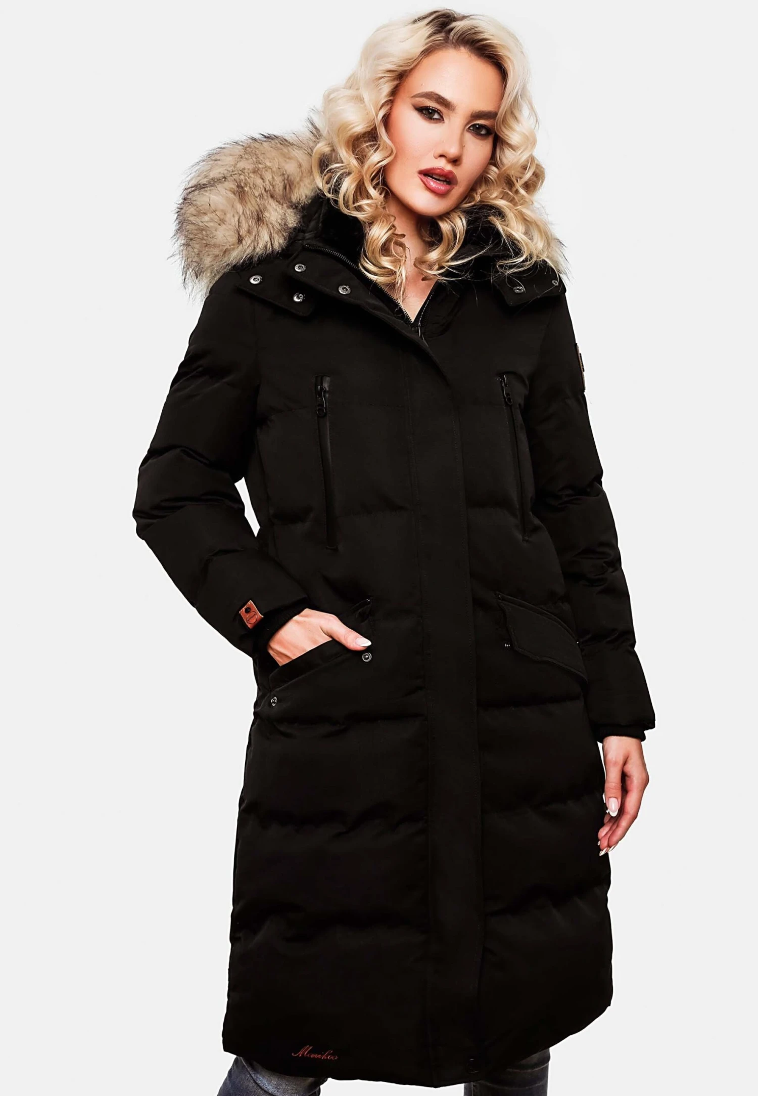 Marikoo Cappotto Invernale - Black 1 Marikoo Cappotto Invernale - Black