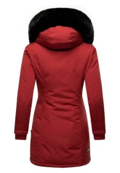 Marikoo KarmaaCappotto InvernaleBlood Red With Black Fur Donna Cappotti M5M21U00G-G14 -Marikoo Negozio 4c21f7e3b9804226bad45f1e4c334b0f