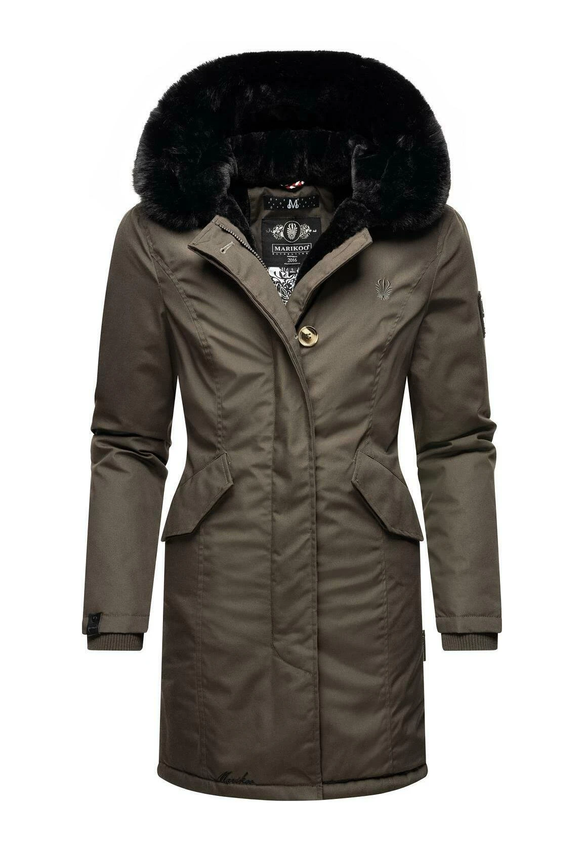 Marikoo Karambaa - Cappotto Invernale - Dark Grey 1 Marikoo Karambaa - Cappotto Invernale - Dark Grey