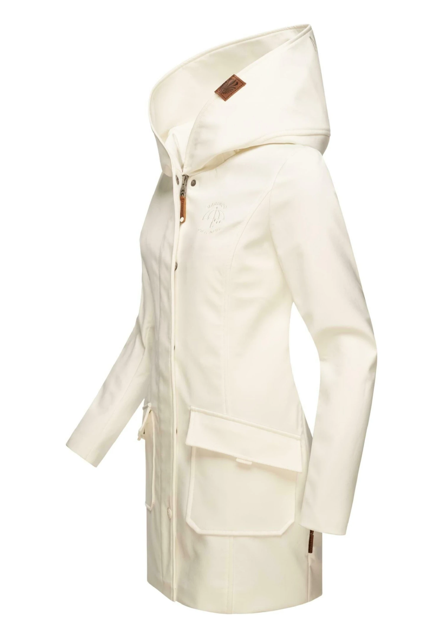 Marikoo MayleenImpermeabileOffwhite Donna Giacche E Blazer M5M21U00V-A11 6 Marikoo MayleenImpermeabileOffwhite Donna Giacche E Blazer M5M21U00V-A11 - immagine 6