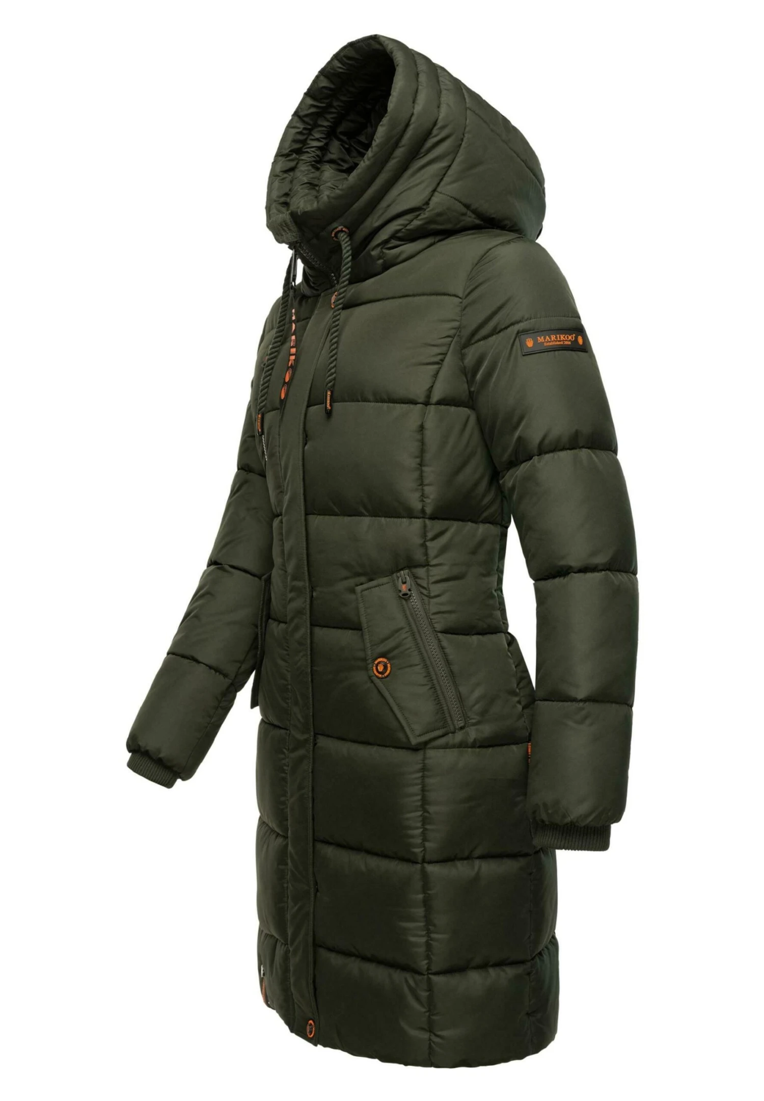 Marikoo YuikooCappotto InvernaleDark Olive Donna Cappotti M5M21U01K-N11 2 Marikoo YuikooCappotto InvernaleDark Olive Donna Cappotti M5M21U01K-N11 - immagine 2