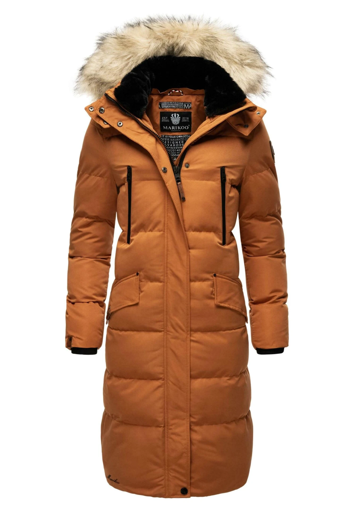 Marikoo Cappotto Invernale - Rusty Cinnamon 1 Marikoo Cappotto Invernale - Rusty Cinnamon