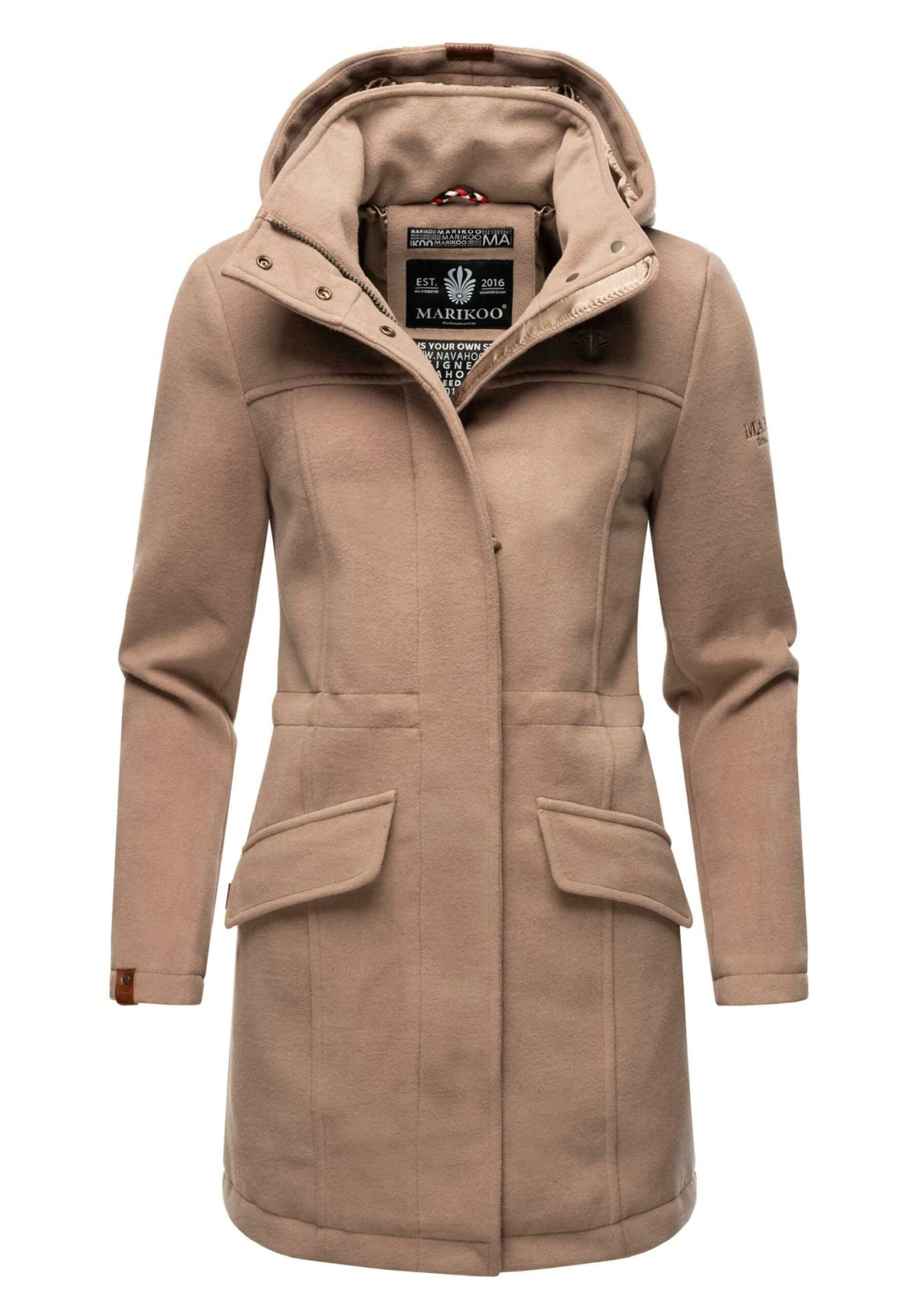 Marikoo Leilaniaa - Cappotto Invernale - Taupe 1 Marikoo Leilaniaa - Cappotto Invernale - Taupe