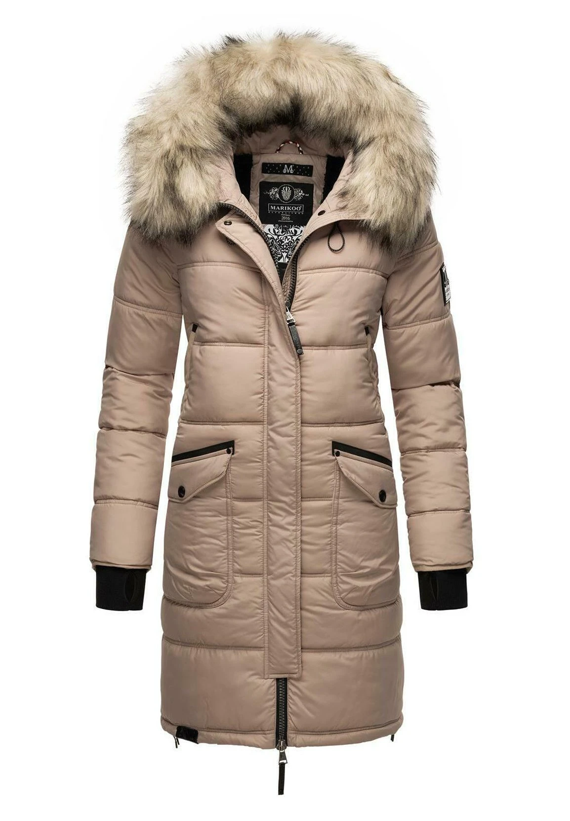 Marikoo Chaskaa - Cappotto Invernale - Taupe 5 Marikoo Chaskaa - Cappotto Invernale - Taupe - immagine 5
