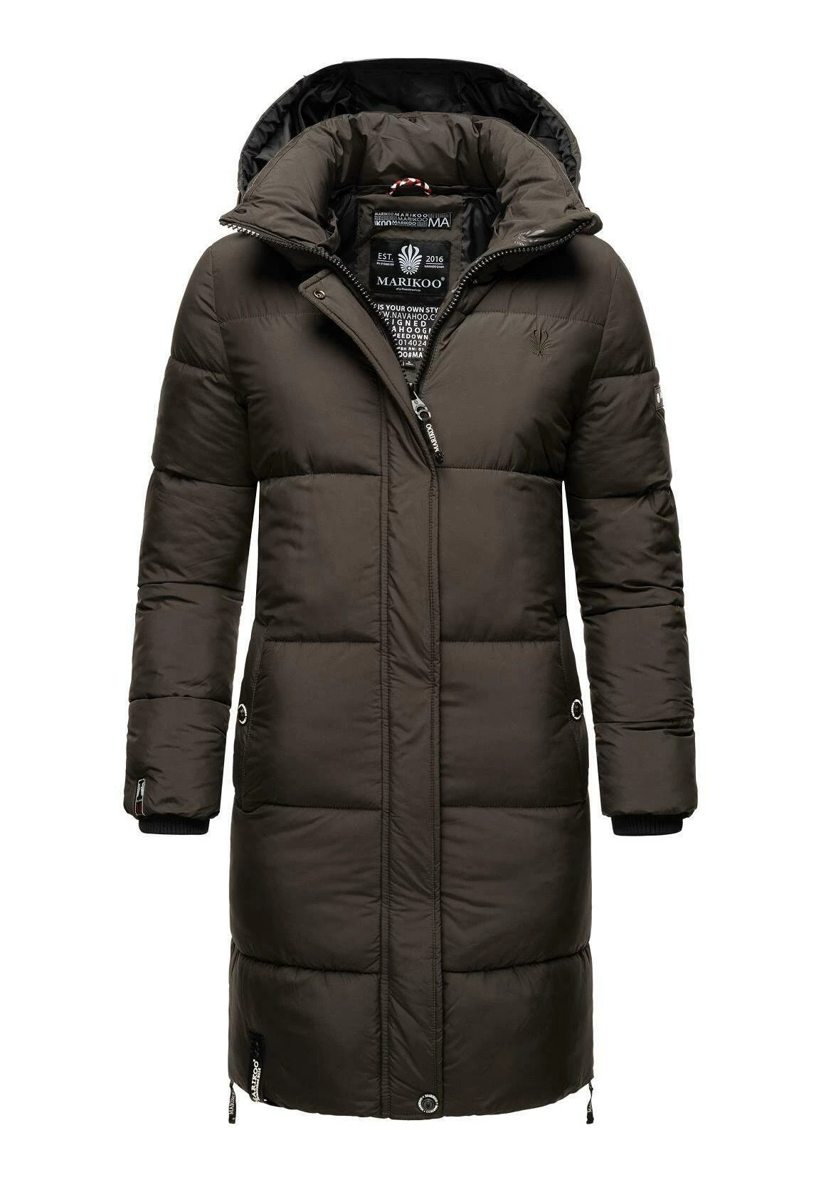 Marikoo StreliziaaCappotto InvernaleDark Grey Donna Cappotti M5M21U011-Q12 4 Marikoo StreliziaaCappotto InvernaleDark Grey Donna Cappotti M5M21U011-Q12 - immagine 4