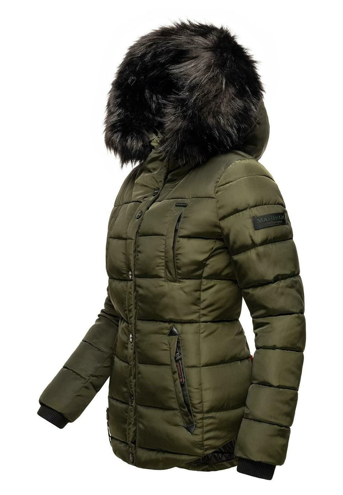 Marikoo LotusblüteGiacca InvernaleOlive Donna Giacche E Blazer M5M21G002-N11 7 Marikoo LotusblüteGiacca InvernaleOlive Donna Giacche E Blazer M5M21G002-N11 - immagine 7