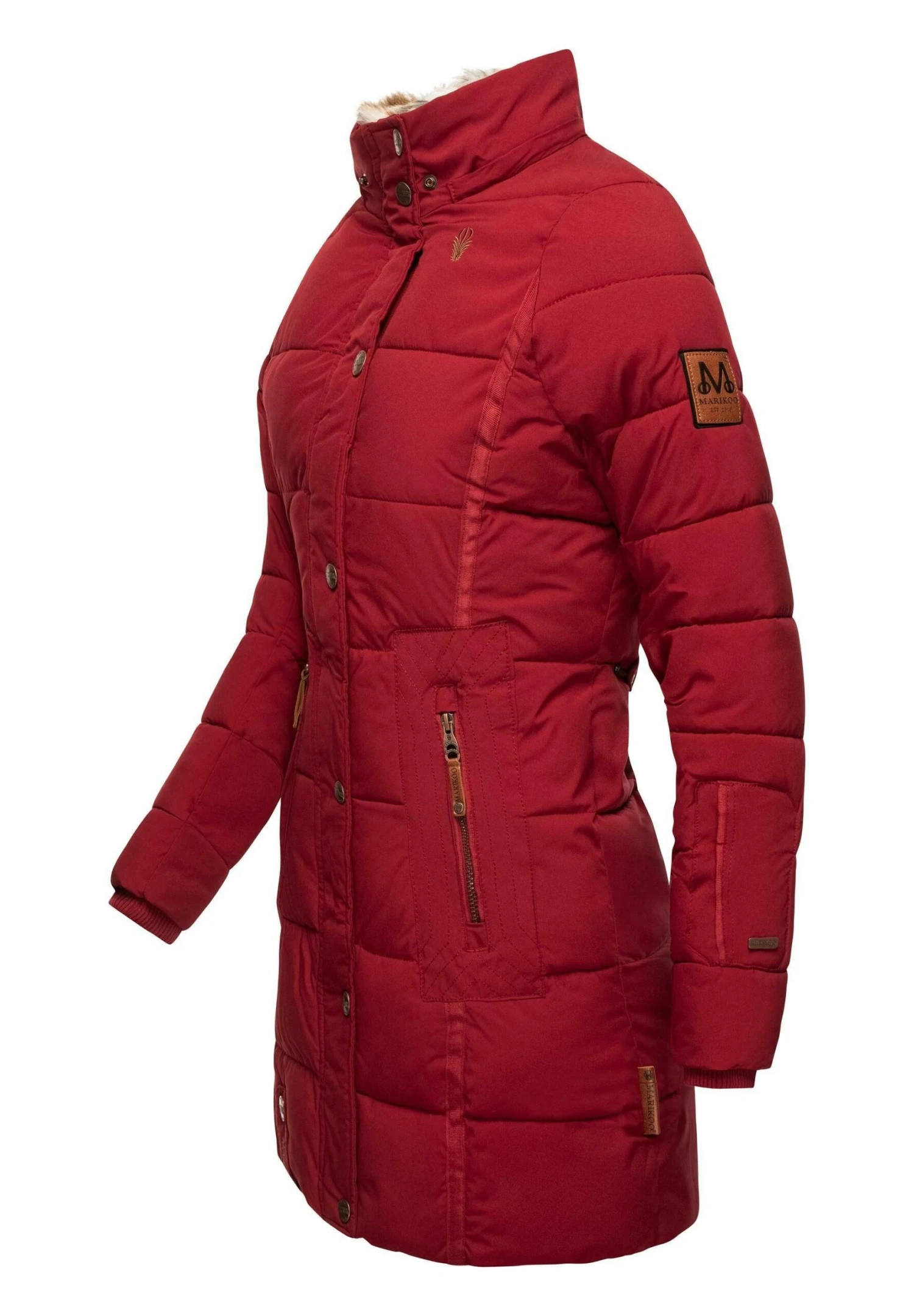 Marikoo LieblingsCappotto InvernaleBlood Red Donna Cappotti M5M21U00F-G13 5 Marikoo LieblingsCappotto InvernaleBlood Red Donna Cappotti M5M21U00F-G13 - immagine 5
