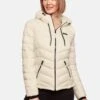 Marikoo KualaGiacca Da Mezza StagioneOffwhite Donna Giacche E Blazer M5M21U01H-A12