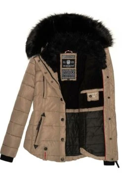 Marikoo LotusblüteGiacca InvernaleTaupe Donna Giacche E Blazer M5M21G002-B11 8 Marikoo LotusblüteGiacca InvernaleTaupe Donna Giacche E Blazer M5M21G002-B11 -Marikoo Negozio 75896fd318414b098dccdf135a29406e
