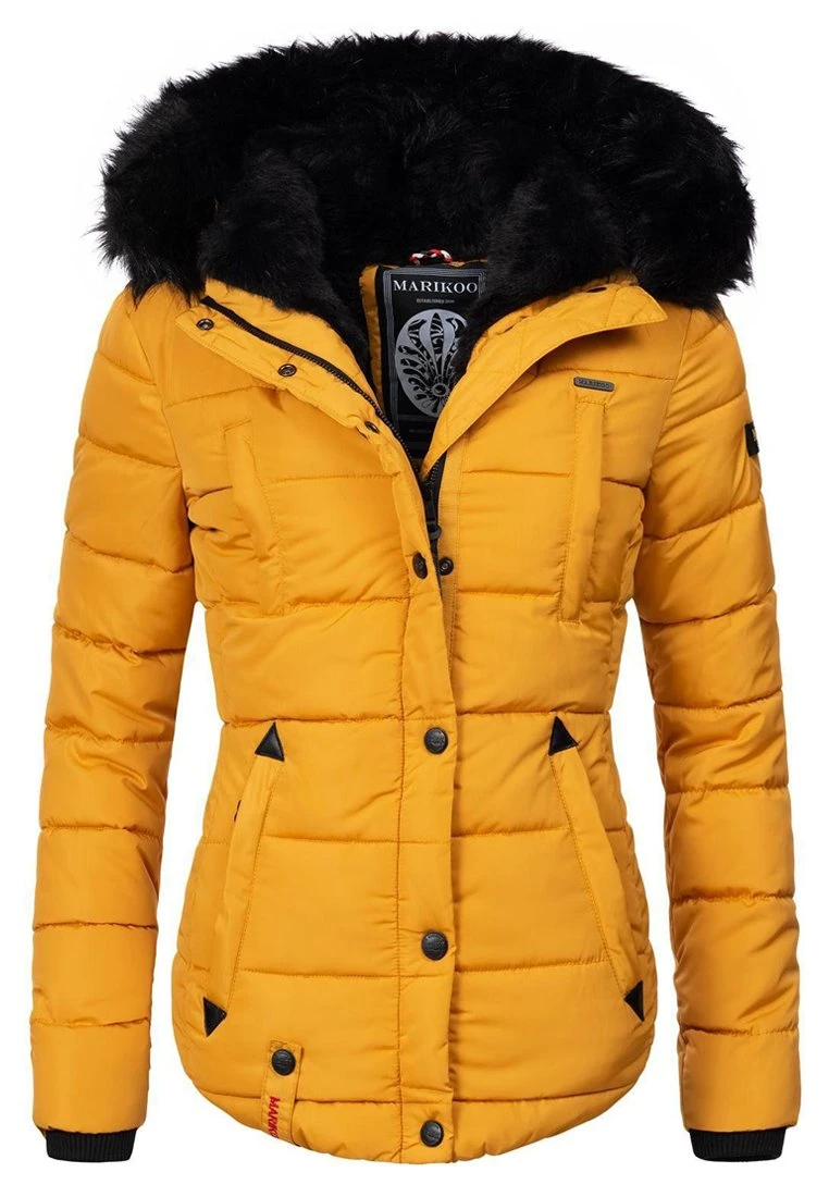 Marikoo LotusblüteGiacca InvernaleYellow Donna Giacche E Blazer M5M21G002-E11 1 Marikoo LotusblüteGiacca InvernaleYellow Donna Giacche E Blazer M5M21G002-E11