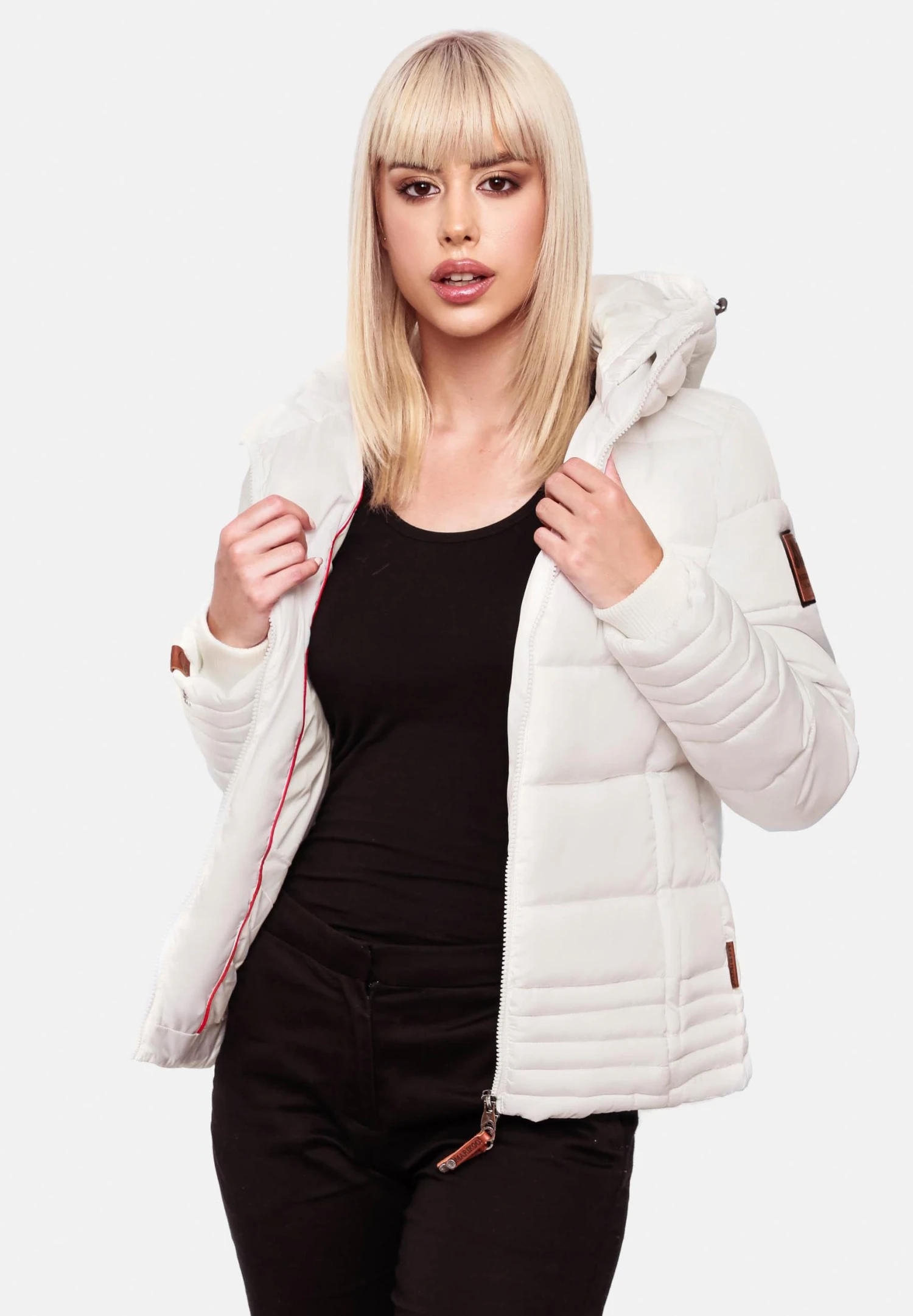 Marikoo Giacca InvernaleWhite Donna Giacche E Blazer M5M21U007-A11 4 Marikoo Giacca InvernaleWhite Donna Giacche E Blazer M5M21U007-A11 - immagine 4