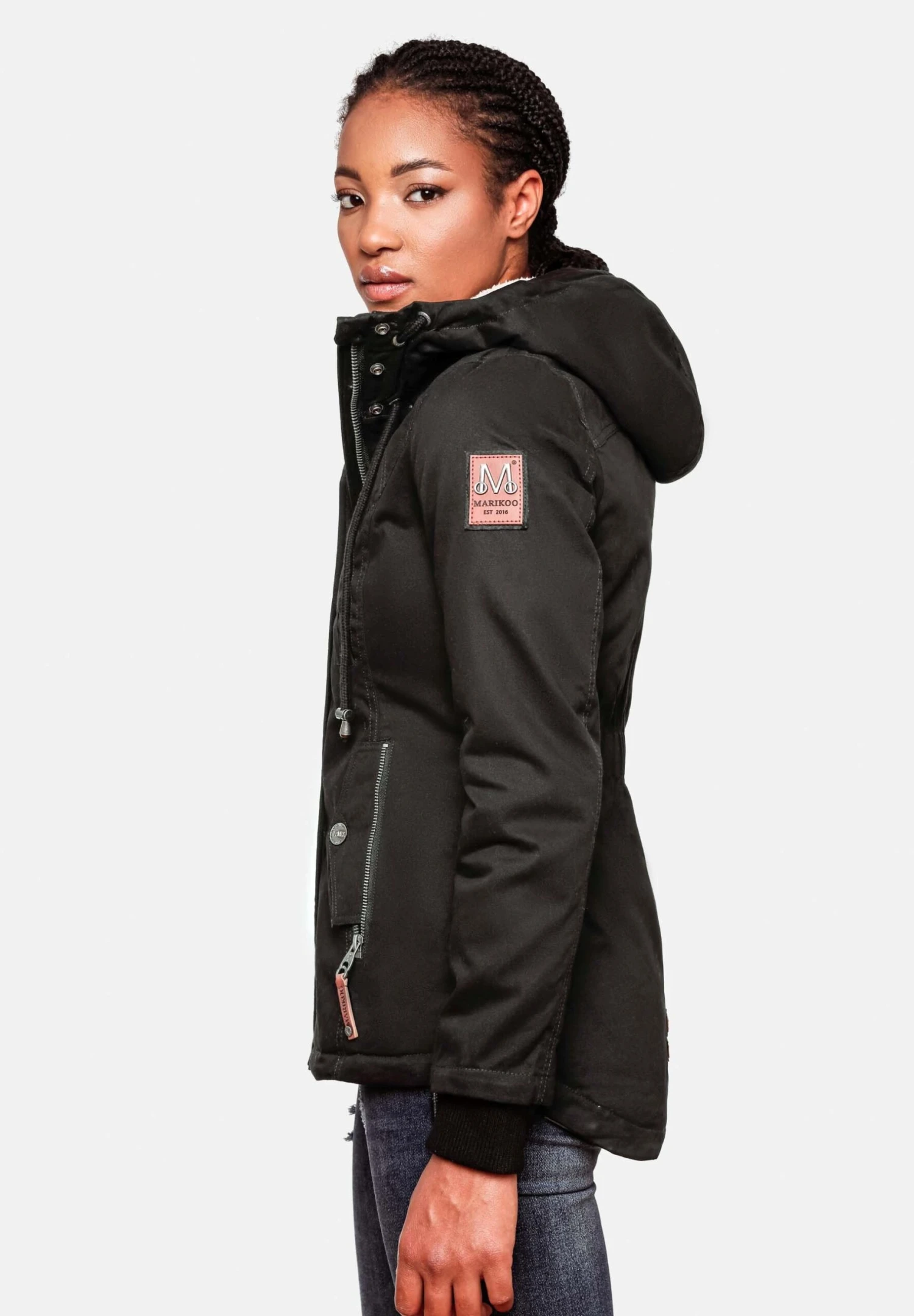 Marikoo Manolya - Cappotto Invernale - Black 3 Marikoo Manolya - Cappotto Invernale - Black - immagine 3