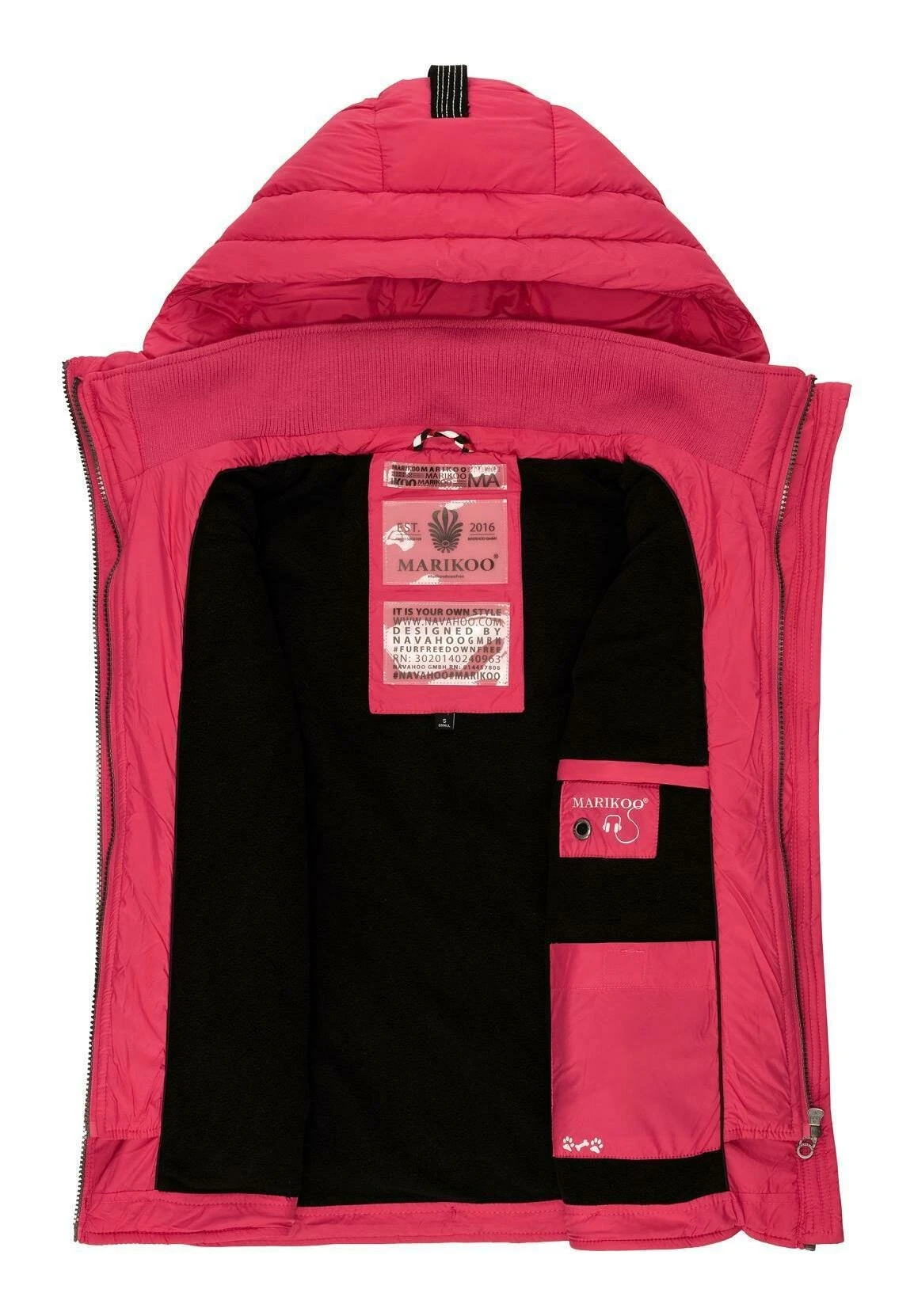 Marikoo TaisaaSmanicatoPink Donna Giacche E Blazer M5M21U00Y-J11 5 Marikoo TaisaaSmanicatoPink Donna Giacche E Blazer M5M21U00Y-J11 - immagine 5