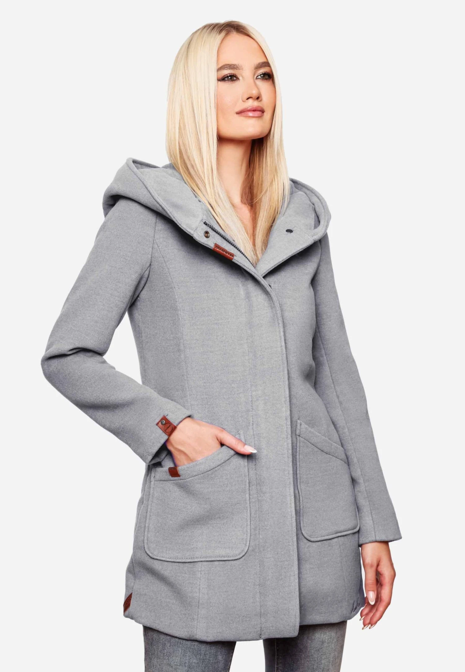 Marikoo Cappotto CortoGrey Donna Cappotti M5M21U00Q-C11 1 Marikoo Cappotto CortoGrey Donna Cappotti M5M21U00Q-C11