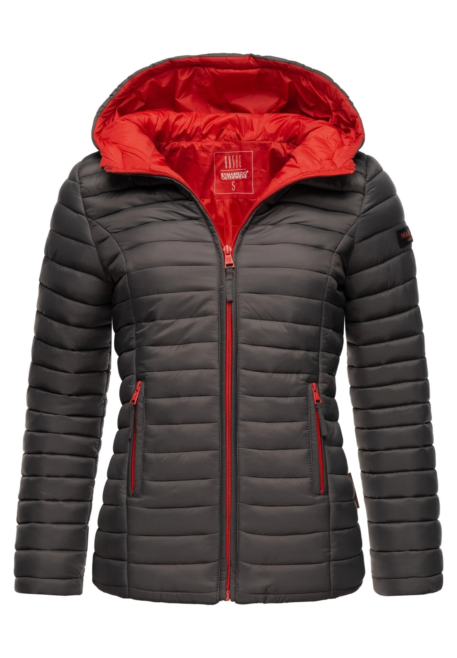 Marikoo AsraaGiacca Da Mezza StagioneDark Grey Donna Giacche E Blazer M5M21U00Z-Q12 1 Marikoo AsraaGiacca Da Mezza StagioneDark Grey Donna Giacche E Blazer M5M21U00Z-Q12