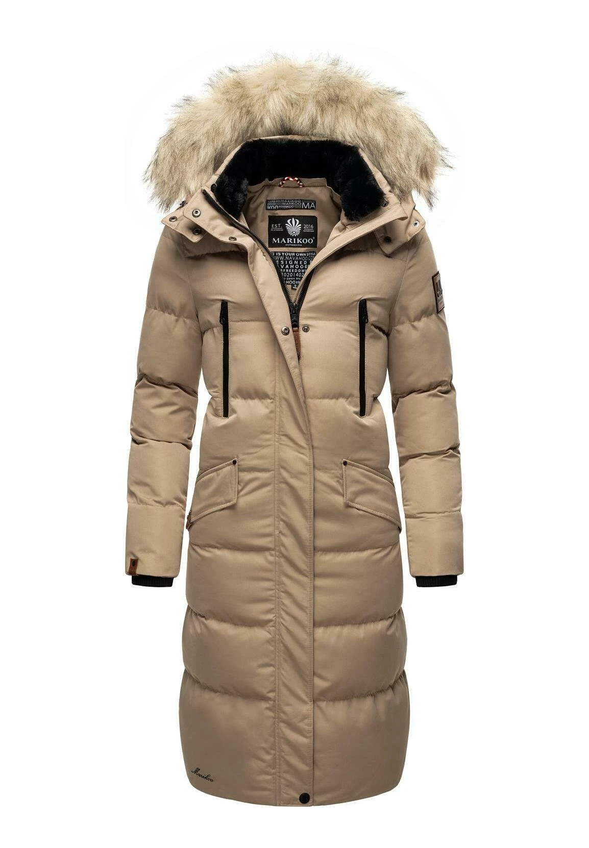 Marikoo Cappotto InvernaleTaupe Donna Cappotti M5M21U017-B11 1 Marikoo Cappotto InvernaleTaupe Donna Cappotti M5M21U017-B11