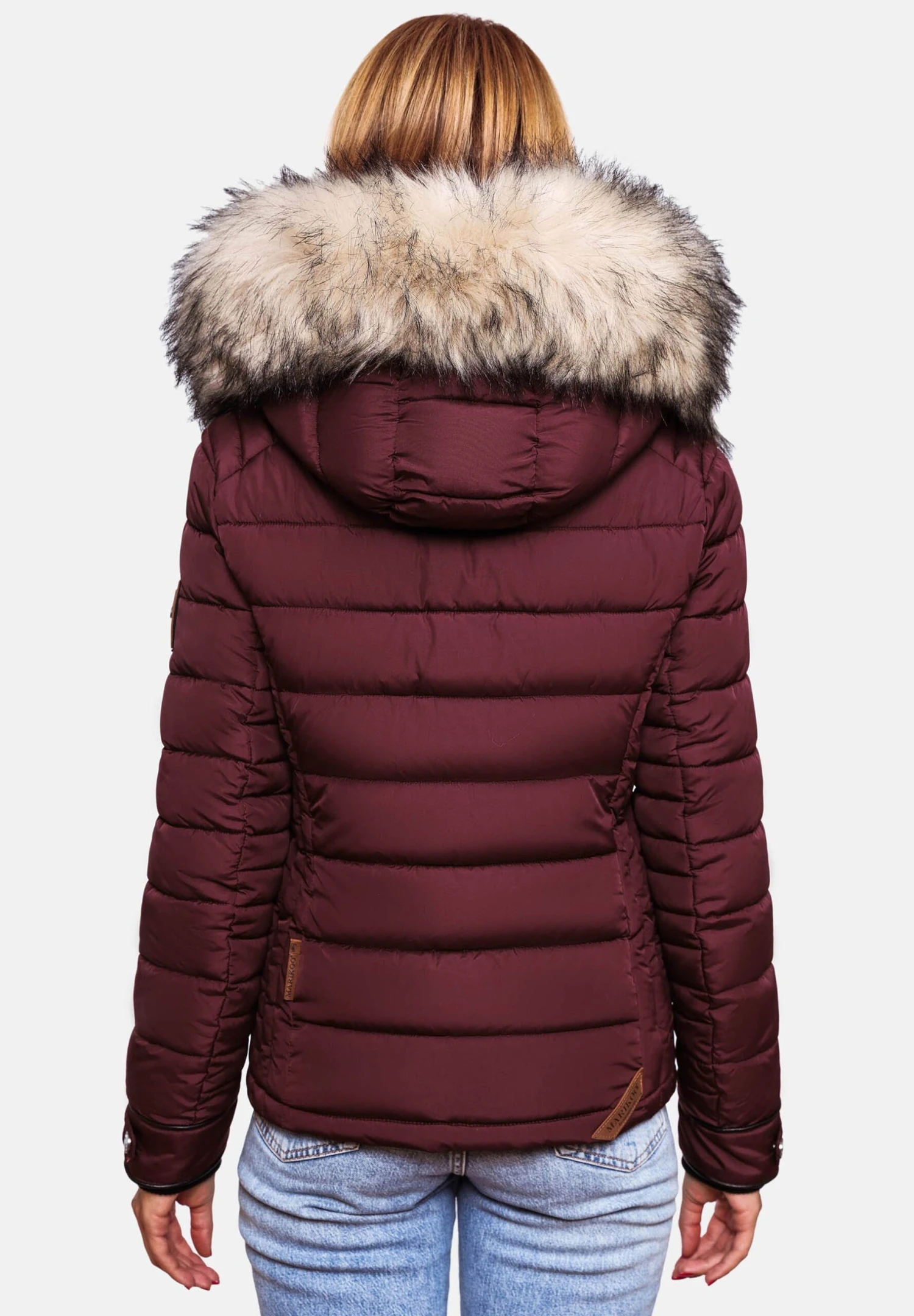 Marikoo LerikaaGiacca InvernaleDark Red Melange Donna Giacche E Blazer M5M21U016-G12 2 Marikoo LerikaaGiacca InvernaleDark Red Melange Donna Giacche E Blazer M5M21U016-G12 - immagine 2
