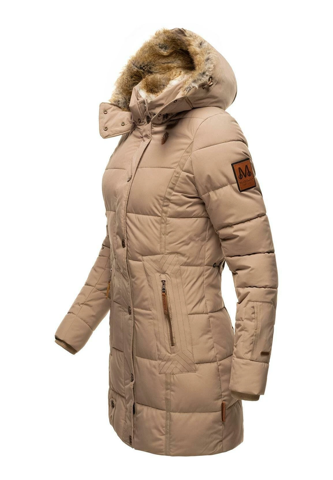 Marikoo LieblingsCappotto InvernaleTaupe Donna Cappotti M5M21U00F-B11 2 Marikoo LieblingsCappotto InvernaleTaupe Donna Cappotti M5M21U00F-B11 - immagine 2