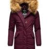 Marikoo KarmaaCappotto InvernaleDark Red Melange Donna Cappotti M5M21U002-G12