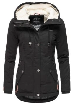 Marikoo BikooCappotto InvernaleBlack Donna Cappotti M5M21U00J-Q11 -Marikoo Negozio 98a072e3a2204f5e83a5b6103b143cc8