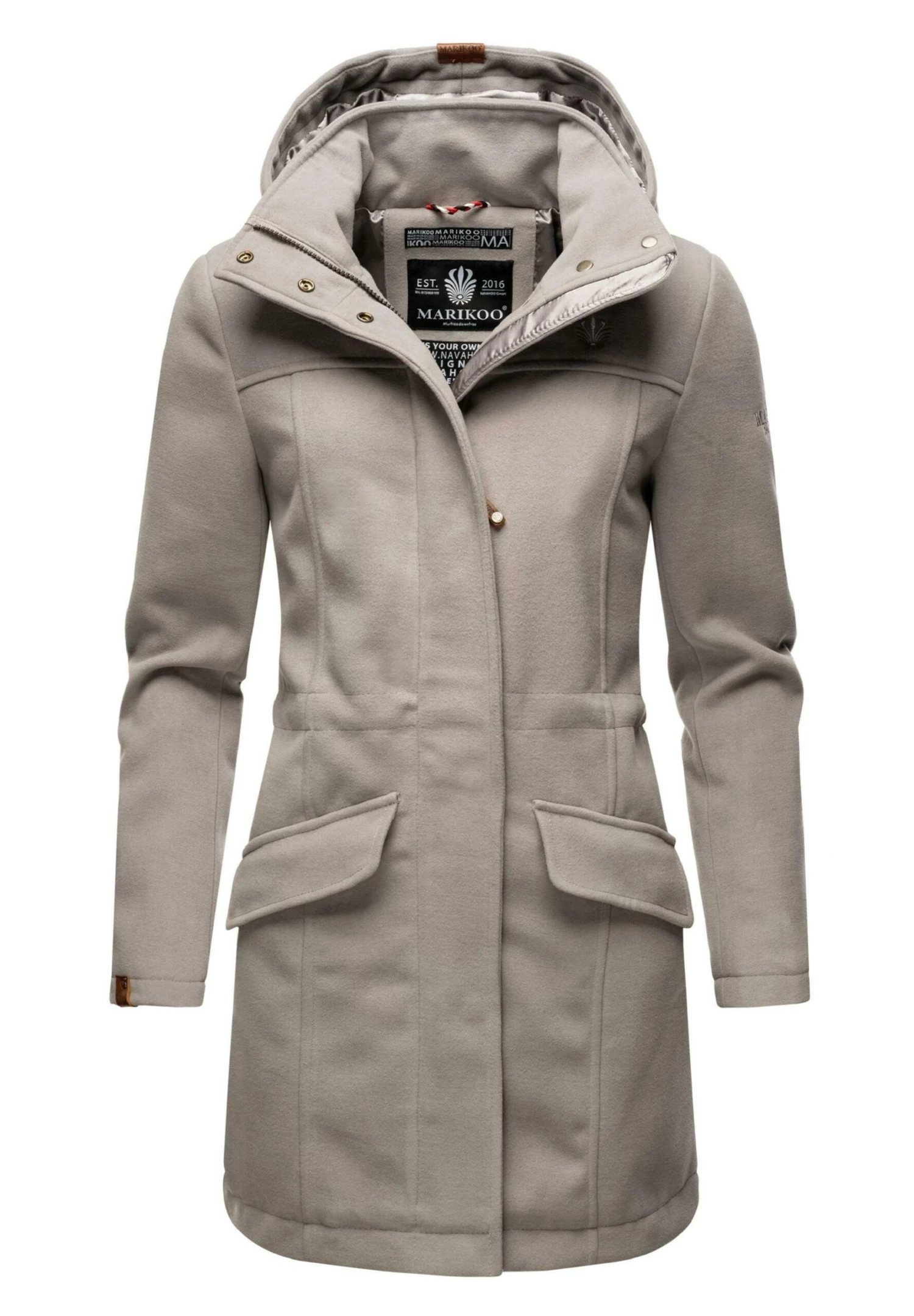 Marikoo Leilaniaa - Cappotto Invernale - Zinc Grey 1 Marikoo Leilaniaa - Cappotto Invernale - Zinc Grey