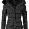 Marikoo LotusblüteGiacca InvernaleBlack Donna Giacche E Blazer M5M21G002-Q11